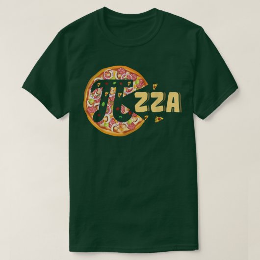 Pie Pizza Lover Wiskunde Meme Wiskunde Nerd Pi Dag T-shirt (Design voorkant)