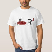 Pie R kwadraat T-shirt (Voorkant)