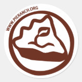 Pie Ranch Logo Sticker (Voorkant)