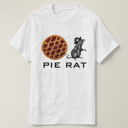Pie Rat Berry Pie T-shirt (Design voorkant)