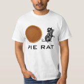 Pie Rat Pumpkin Pie T-shirt (Voorkant)