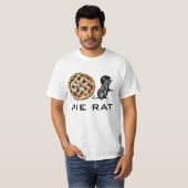 Pie Rat Rhubarb Pie T-shirt (Voorkant volledig)