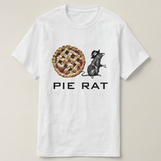 Pie Rat T-shirt (Design voorkant)