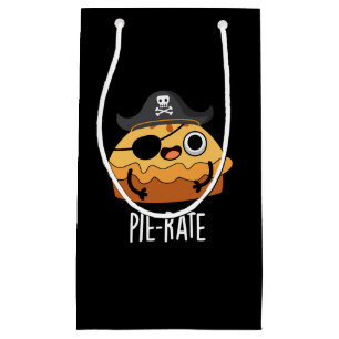 Pie-rate Funny Pirate Pie Dark BG Klein Cadeauzakje
