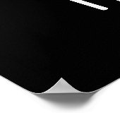 Pie-rate Funny Pirate Pie Dark BG Poster (Hoek)