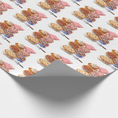 Pie Sharing Night Party Cadeaupapier (Hoek)