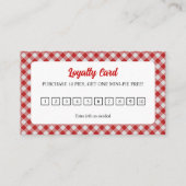 Pie Shoppe Klantenkaartje (Achterkant)