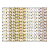 Pie Slice Apple Pumpkin Banana Key Limoen Blueberr Tafelkleed (Voorkant (Horizontaal))