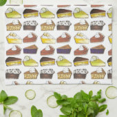 Pie Slice Apple Pumpkin Banana Key Limoen Blueberr Theedoek (Gevouwen)