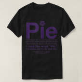 Pie T-shirt (Design voorkant)
