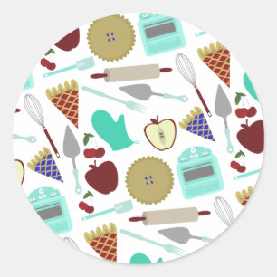 Pie Theenmaal Pattern Sticker