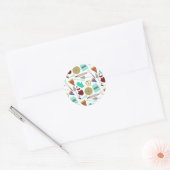 Pie Theme Pattern Sticker (Envelop)
