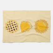 Pie Turkey Pie vertical beige keukenhanddoeken (Horizontaal)