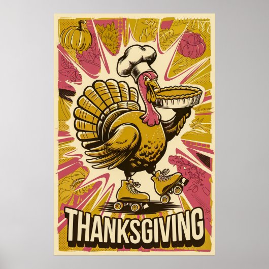 Pie-Wheels Gobbler Poster (Voorkant)