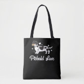 Piebald Dachshund Dog Eigenaar Gift Tote Bag (Voorkant)