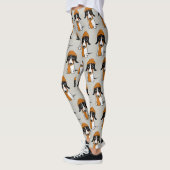 Piebald Dachshund| Hipster Dog gepatenteerd Leggings (Links)