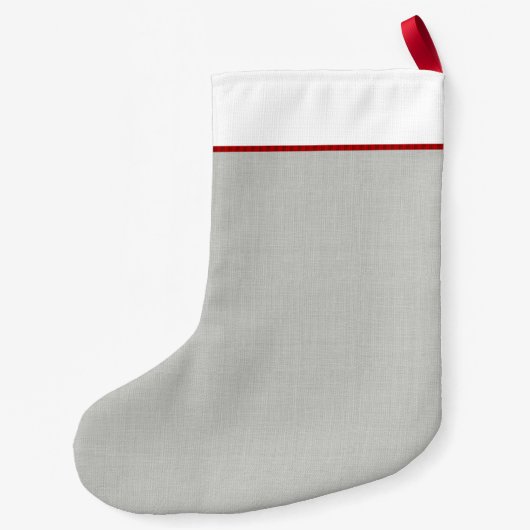 Piebald Dachshund Schattige Dog Persoonlijk Kleine Kerstsok (Achterkant)