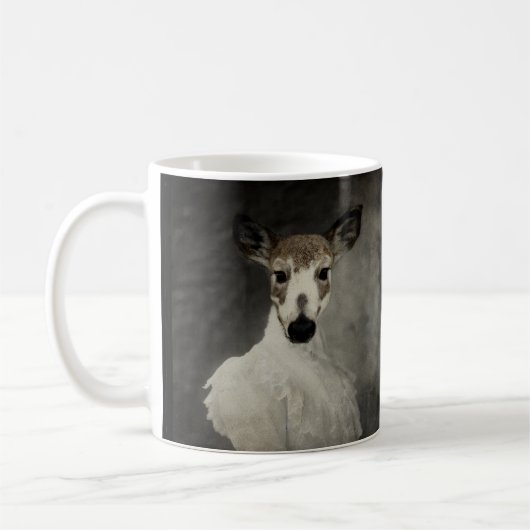 Piebald Deer trouwde Koffiemok (Links)