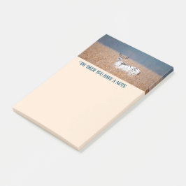 Piebald Herten Foto Post-it® Notes