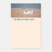 Piebald Herten Foto Post-it® Notes (Voorkant)