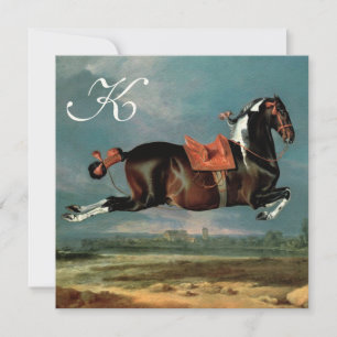 Piebald Horse "Cehelds"-opfokkerijmonogram Kaart