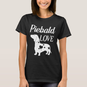 Piebald Love Wiener Teckel Love T-shirt