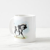 Piebald Overo Pinto Horse Koffiemok (Voorkant links)