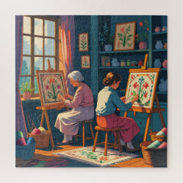 Piece by Piece-Stitch by Stitch Puzzle for Crafter Legpuzzel