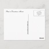 Piece in het Briefkaart van het centrum van Miami (Achterkant)