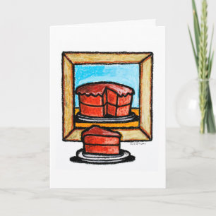 Piece Of Art Birthday Card from Denis Gaston Art Kaart