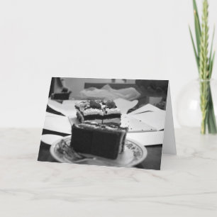 Piece of Cake Verlaat Verjaardag Kaart