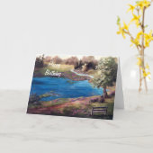 Piece of Heaven Verjaardag Kaart (Gele Bloem)