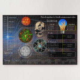 Pieced Together door Robot 1014 Piece Jigzaag Puzz Legpuzzel
