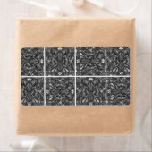 PiecedLayered 2x2 BandW Etiket (Insitu)