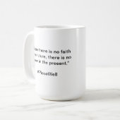 PIeceWellQuote Koffiemok (Voorkant links)