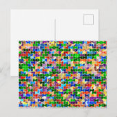 Piecewise Bowties Dot Briefkaart (Voorkant / Achterkant)