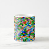 Piecewise Bowties Swirl 11oz Mok (Center)