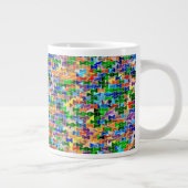 Piecewise Bowties Swirl 20oz Mok (Rechts)