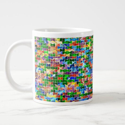 Piecewise Bowties Swirl 20oz Mok (Links)