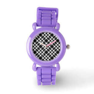 Pied de Poule Horloge