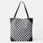 Pied de Poule Tote Bag (Achterkant)