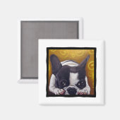 Pied Frenchie Nap Magneet (Voorkant / Achterkant)