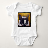 Pied Frenchie Nap Romper (Voorkant)