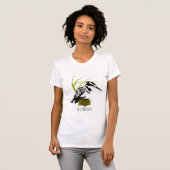 Pied Kingfisher T-shirt (Voorkant volledig)