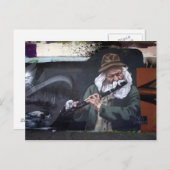 Pied Piper Urban Art Briefkaart (Voorkant / Achterkant)