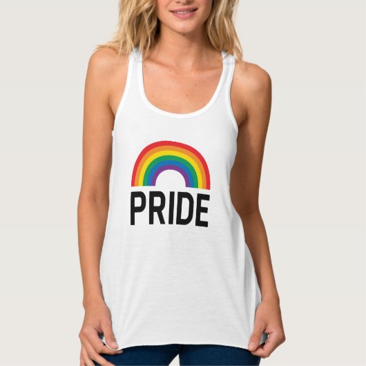 Pied Rainbow Tanktop (Voorkant)