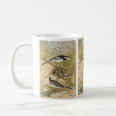 Pied Wagtail Bird Illustration Koffiemok (Links)