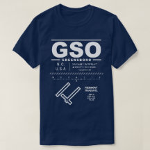 Piedmont Triad International Airport GSO T-shirt