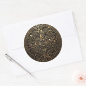 Piedra del Sol Azteca Ronde Sticker (Envelop)