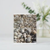 Piedras de la playa briefkaart (Staand voorkant)
